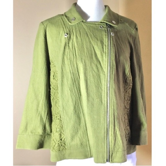 John Paul Richard Green Moto Jacket - Picture 2 of 8